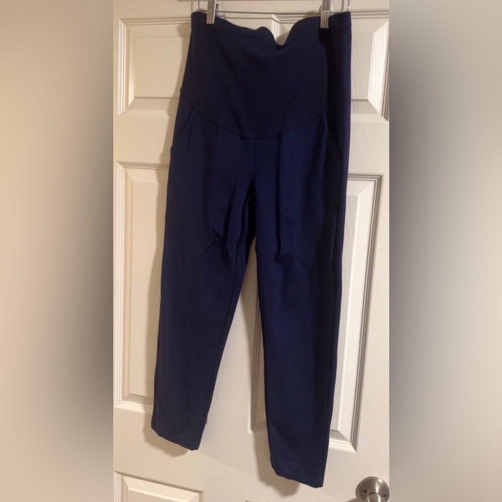 Navy Blue Maternity Pants